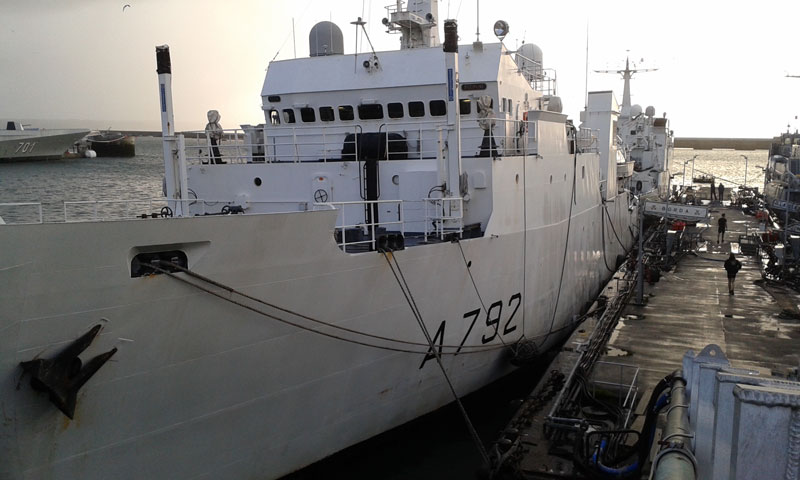 Maintien en Condition Opérationnelle DES BÂTIMENTS HYDROGRAPHIQUES DE BREST